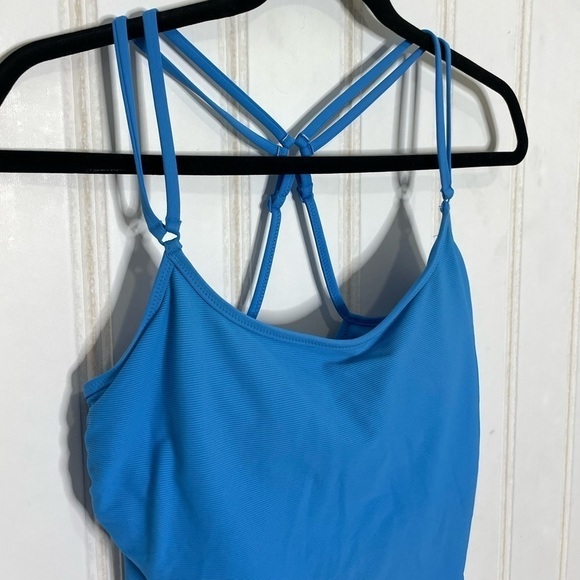 Athleta Cloudbreak Rib Bra-Sized Tankini 34D/DD -214 - Picture 6 of 11
